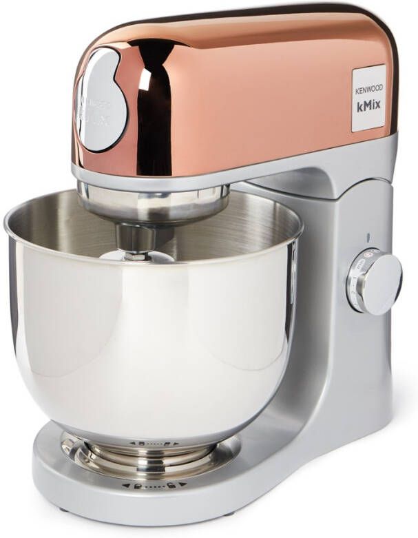 Kenwood Keukenmachine KMX760GD kMix Premium Edition Rozegoudkleur met 3 delige patisserie set