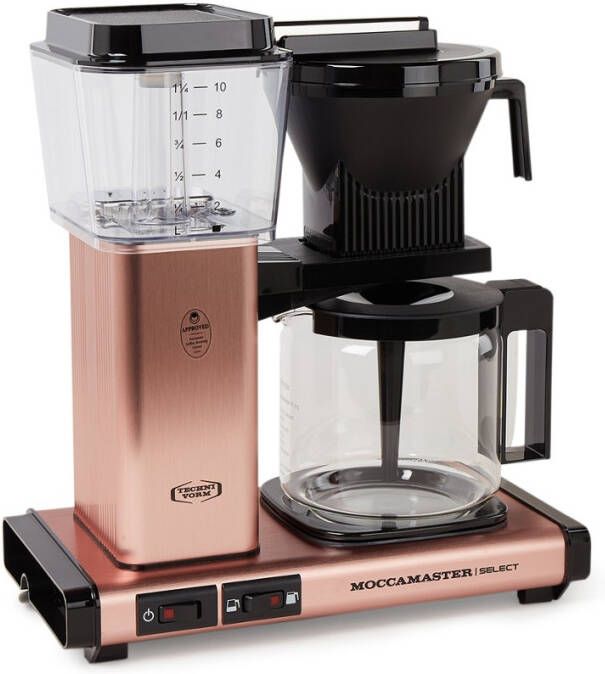 Technivorm Filterkoffiemachine KBG Select, Copper Moccamaster