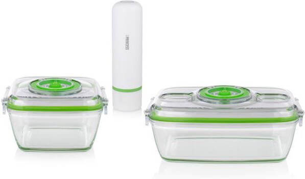 Princess Vacu&#xFC, msealerset handbediend 2, 5 W wit