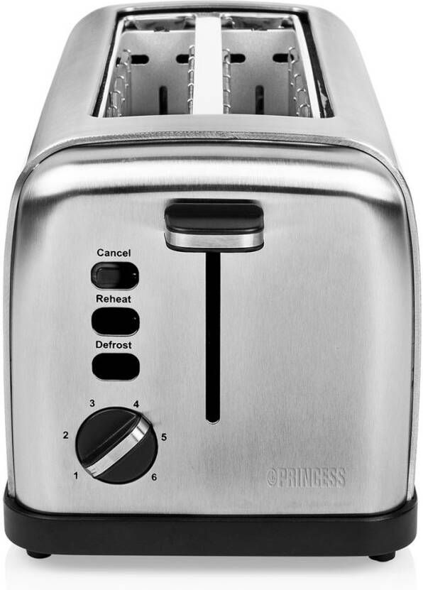 Princess Steel Style 142389 Broodroosters en waterkokers Roestvrijstaal