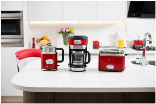 Russell Hobbs Retro Ribbon Red waterkoker 1, 7 liter 21670 70