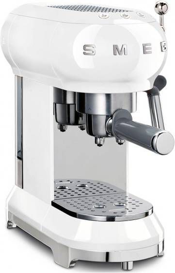 Smeg ECF01WHEU Halfautomatische Espressomachine