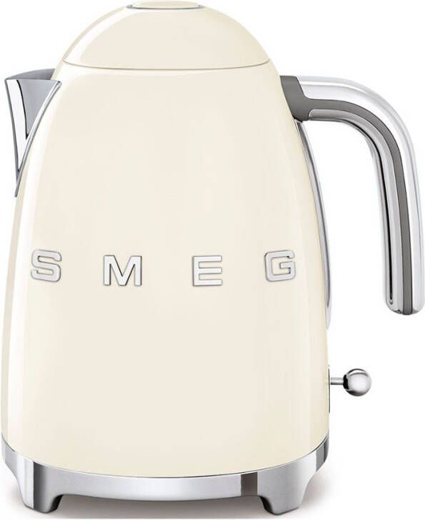 SMEG KLF03CREU retro 50&apos, s style Waterkoker, crème