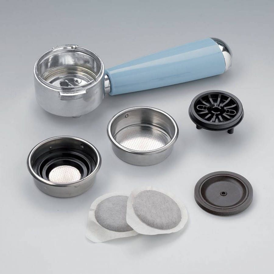 Ariete Vintage Pistonmachine Beige Geschikt Voor Gemalen Koffie En Pads