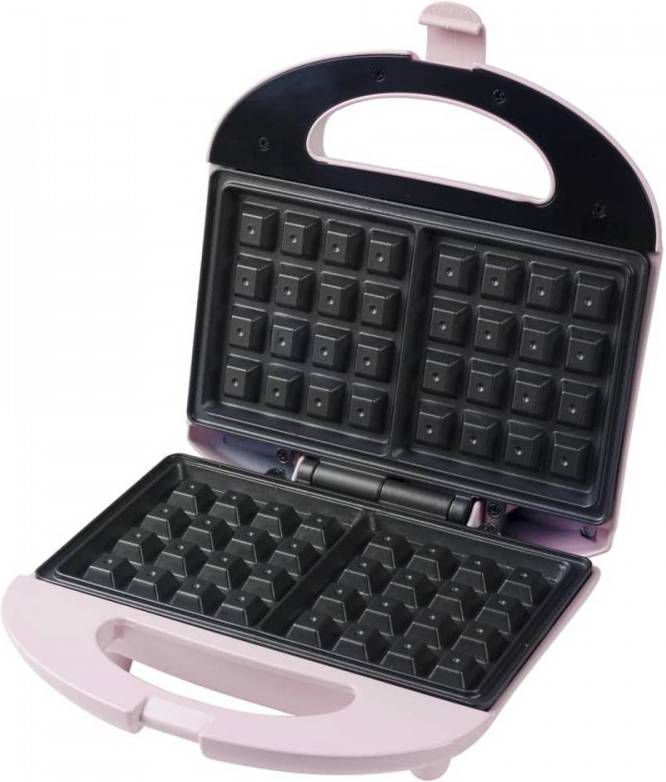 Bestron Wafelijzer Sweet Dreams Asw401p 700 W Roze