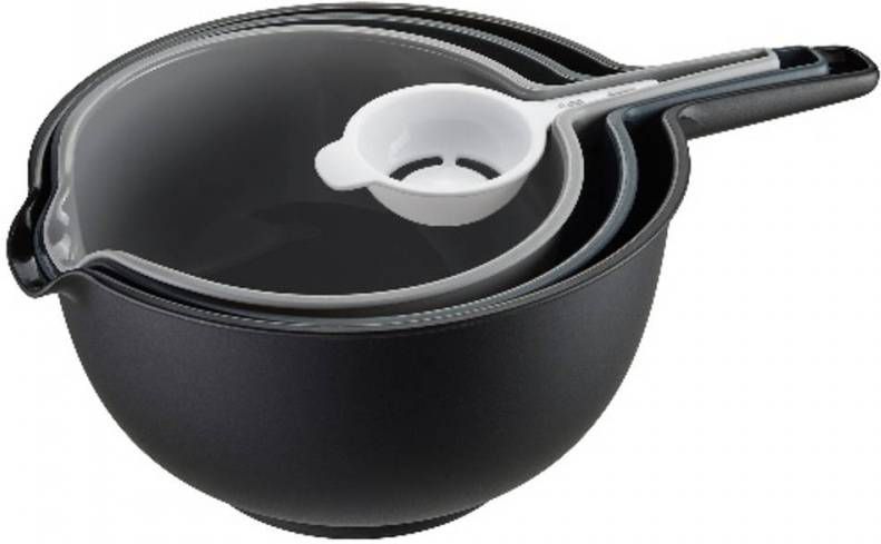 GEFU Kom Preparo ruimtebesparend op te bergen(set, 4 delig )