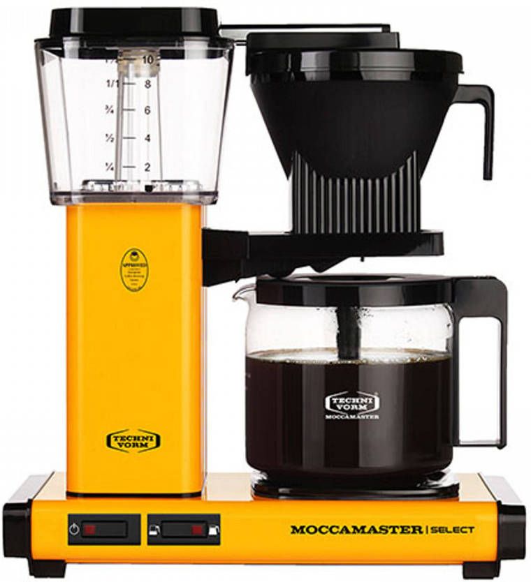 Technivorm Filterkoffiemachine KBG Select, Yellow Pepper Moccamaster