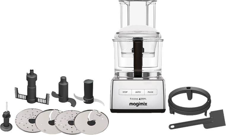 Magimix Cuisine Systeme 4200 XL Mat Chroom