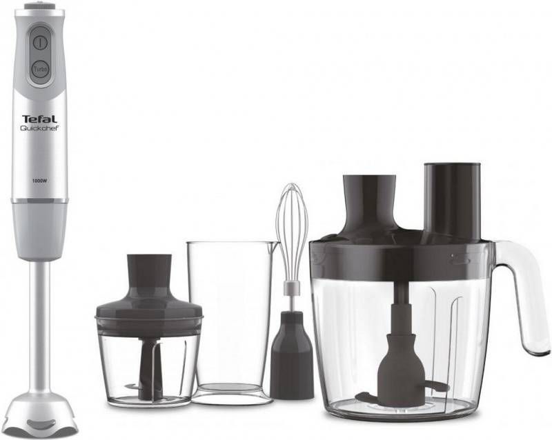Tefal Quickchef HB65LD staafmixer met food processor