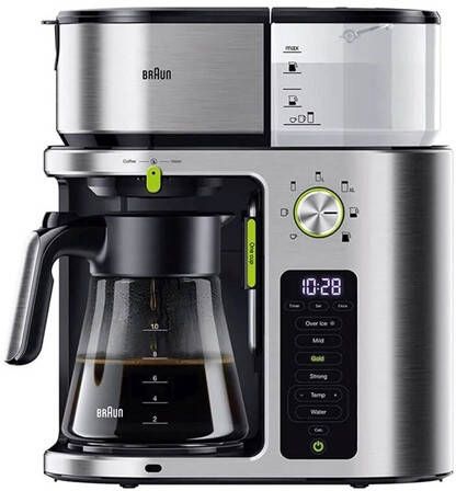 Braun Domestic Home Braun KF 9170 SI MultiServe koffiezetapparaat
