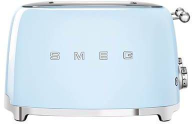 Smeg 50's Style broodrooster 2-slots extra lang TSF03PBEU watergroen