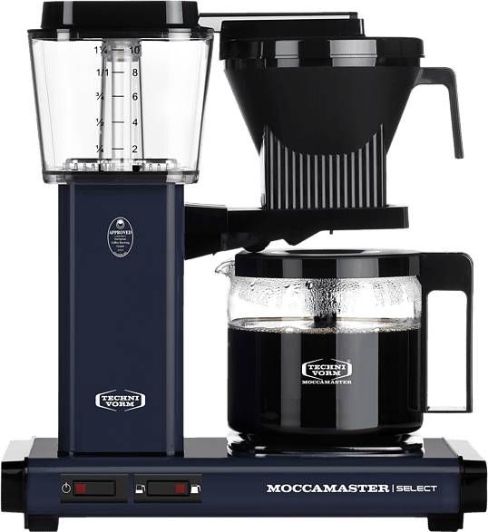 Technivorm Filterkoffiemachine KBG Select, Midnight Blue Moccamaster