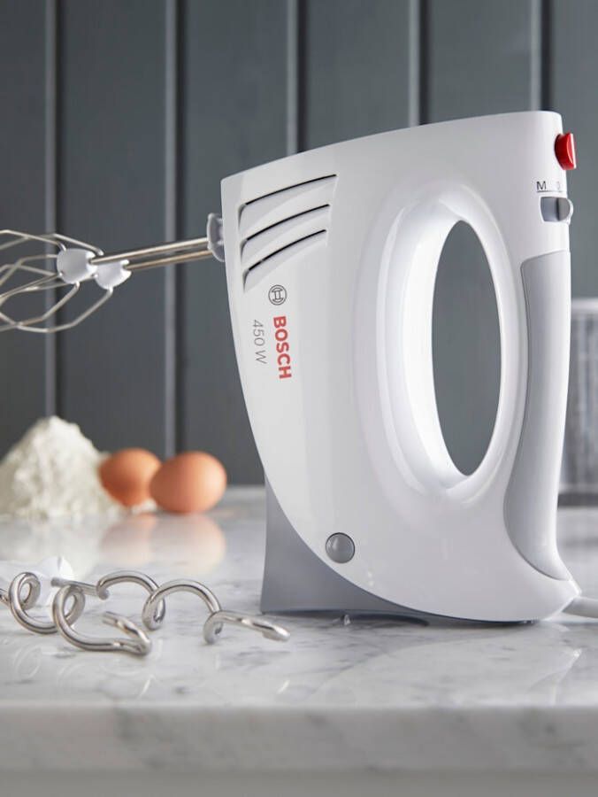 Bosch Handmixerset Wit/Grijs