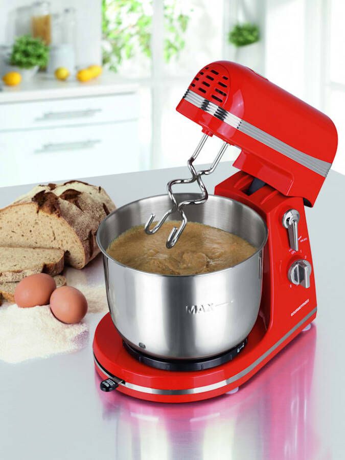 GOURMETmaxx Keukenmachine  Rood