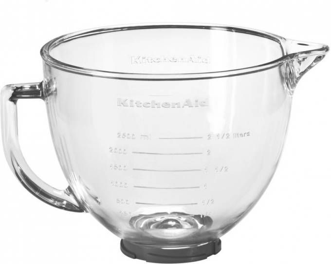 KitchenAid Mengkom van glas 4,8 liter 5K5GB