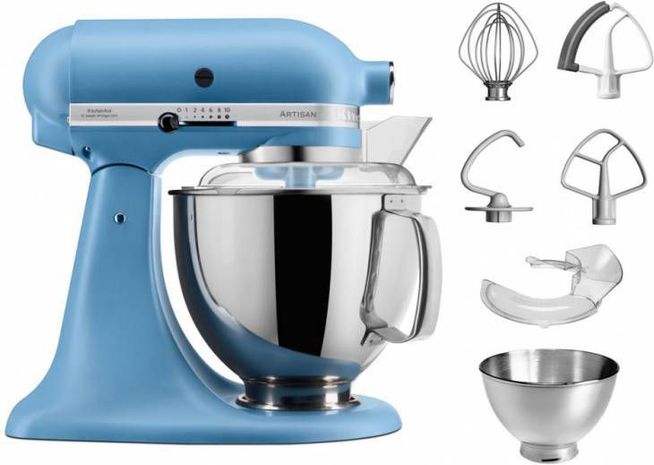 KitchenAid Artisan keukenmachine 4, 8 liter 5KSM175PSEVB blauw fluweel