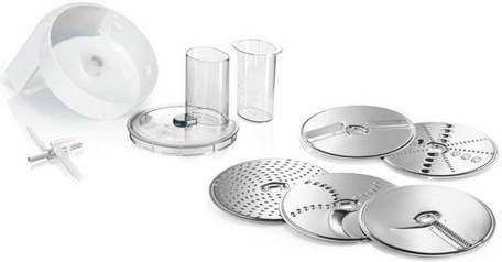 BOSCH Continu rasp en snijapparaat Lifestyle Set VeggieLove MUZ5VL1