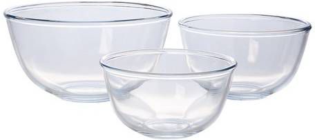 Pyrex Classic Prepware Mengkom Set van 3 Stuks Glas